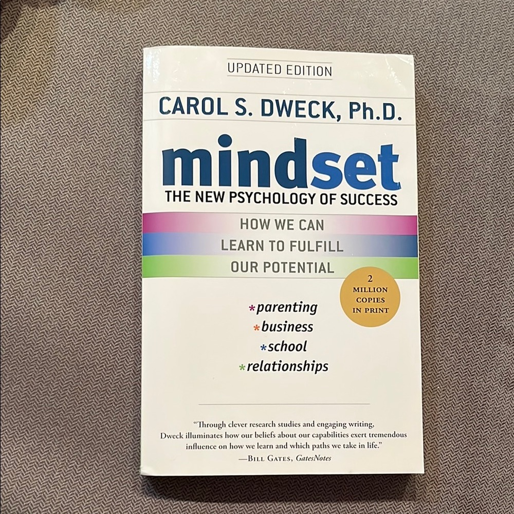 Mindset: The New Psychology of Success Book NEW